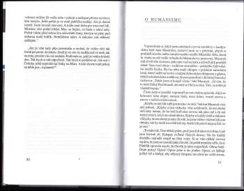 Viktor Fischl: Hovory s Janem Masarykem