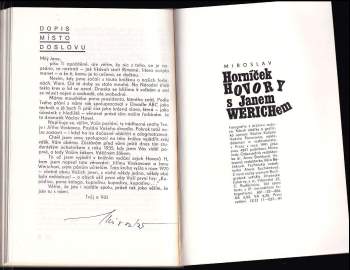 Jan Werich: Hovory s Janem Werichem