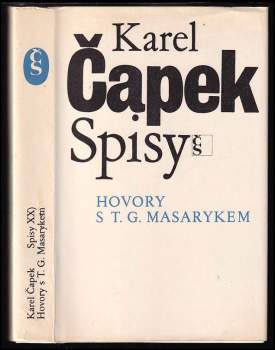 Karel Čapek: Hovory s T.G. Masarykem
