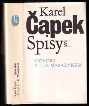 Karel Čapek: Hovory s T.G. Masarykem