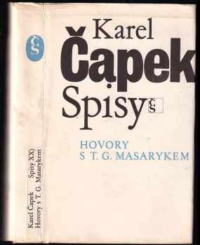 Hovory s T.G. Masarykem - Karel Čapek (1990, Československý spisovatel) - ID: 721812
