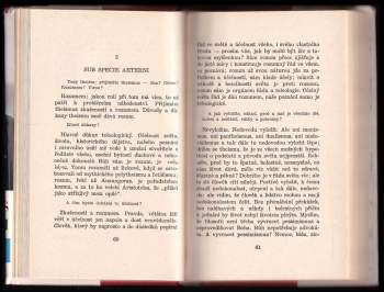 Karel Čapek: Hovory s T.G. Masarykem. Díl 3. Myšlení a život