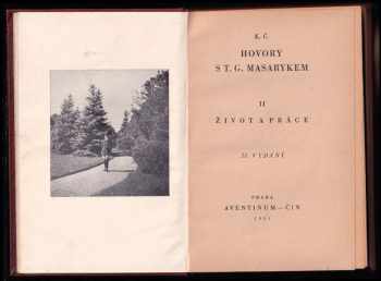 Karel Čapek: Hovory s T.G. Masarykem