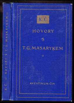 Hovory s T.G. Masarykem