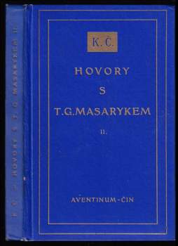 Hovory s T.G. Masarykem