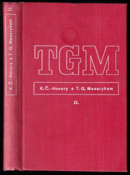 Hovory s T.G. Masarykem