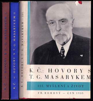 Karel Čapek: Hovory s T.G. Masarykem
