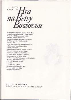 Hra na Betsy Bowovou