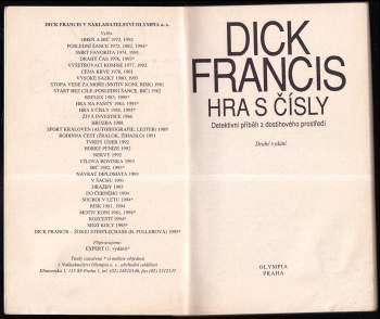 Dick Francis: Hra s čísly