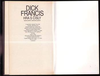 Dick Francis: Hra s čísly