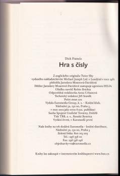 Dick Francis: Hra s čísly