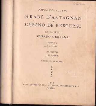 Paul Féval: Hrabě d'Artagnan a Cyrano de Bergerac