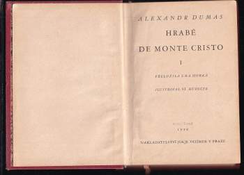 Alexandre Dumas: Hrabě de Monte Cristo
