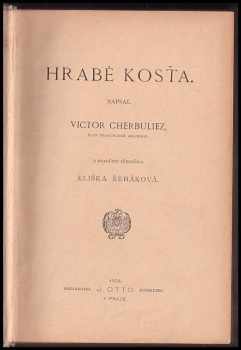 Victor Cherbuliez: Hrabě Kosťa