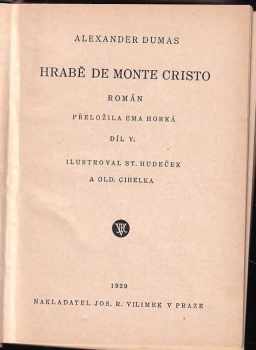 Alexandre Dumas: Hrabě Monte Christo