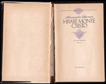 Alexandre Dumas: Hrabě Monte Cristo