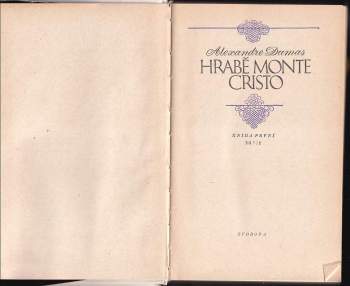 Alexandre Dumas: Hrabě Monte Cristo