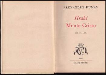 Alexandre Dumas: Hrabě Monte Cristo