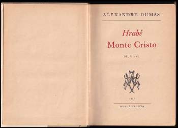 Alexandre Dumas: Hrabě Monte Cristo