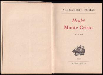 Alexandre Dumas: Hrabě Monte Cristo