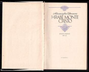 Alexandre Dumas: Hrabě Monte Cristo
