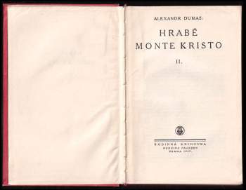 Alexandre Dumas: Hrabě Monte Kristo