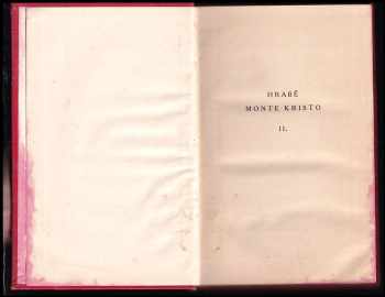 Alexandre Dumas: Hrabě Monte Kristo - Hrabě Monte Christo