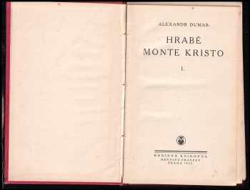 Alexandre Dumas: Hrabě Monte Kristo - Hrabě Monte Christo