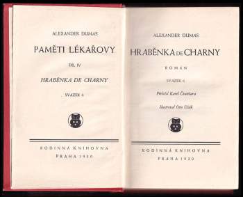 Alexandre Dumas: Hraběnka de Charny
