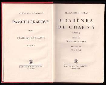 Alexandre Dumas: Hraběnka de Charny