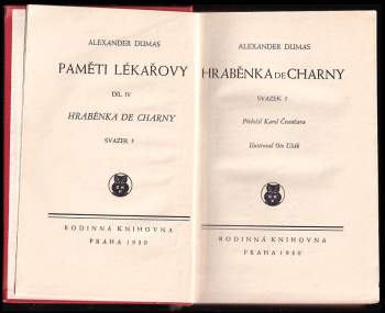 Alexandre Dumas: Hraběnka de Charny