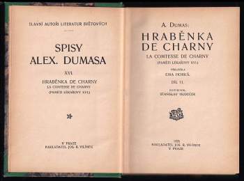 Alexandre Dumas: Hraběnka de Charny