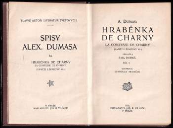 Alexandre Dumas: Hraběnka de Charny II. svazek