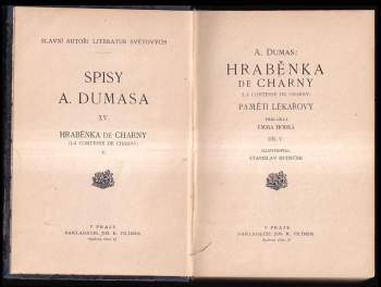 Alexandre Dumas: Hraběnka de Charny