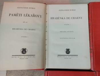 Alexandre Dumas: Hraběnka de Charny