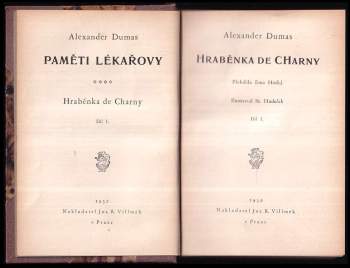 Alexandre Dumas: Hraběnka de Charny