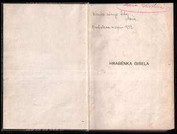 Eugenie Marlitt: Hraběnka Gisela
