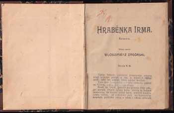 Włodzimierz Zagórski: Hraběnka Irma