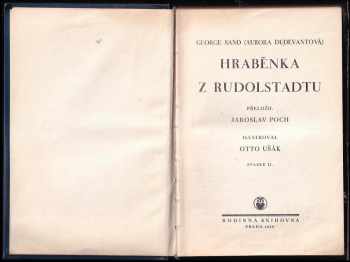 George Sand: Hraběnka z Rudolstadtu