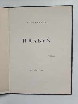 Petr Bezruč: Hrabyň