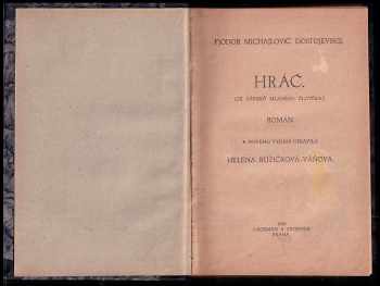 Fedor Michajlovič Dostojevskij: Hráč