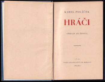 Karel Poláček: Hráči