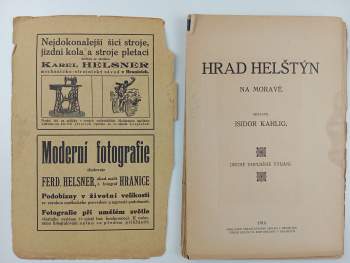Isidor Kahlík: Hrad Helštýn na Moravě