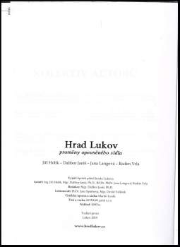Dalibor Janiš: Hrad Lukov