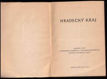 Božena Němcová: Hradecký kraj