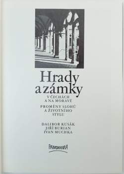 Jiří Burian: Hrady a zámky v Čechách a na Moravě