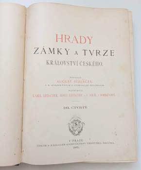 August Sedláček: Hrady, zámky a tvrze Království českého