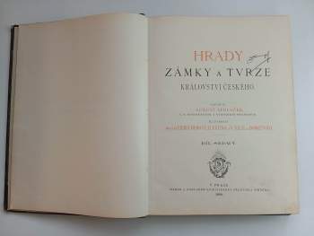 August Sedláček: Hrady, zámky a tvrze království Českého