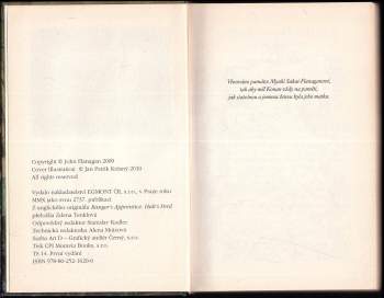 John Flanagan: Hraničářův učeň
