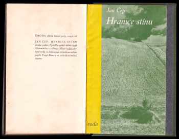 Jan Čep: Hranice stínu